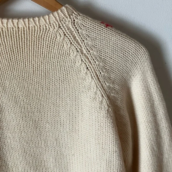 Vintage handmade embroidered cardigan - Picture 9 of 12